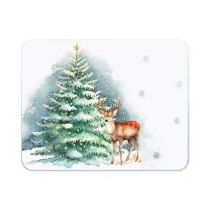 Glass Worktop Saver: 40cm x 30cm Winter Wonderland