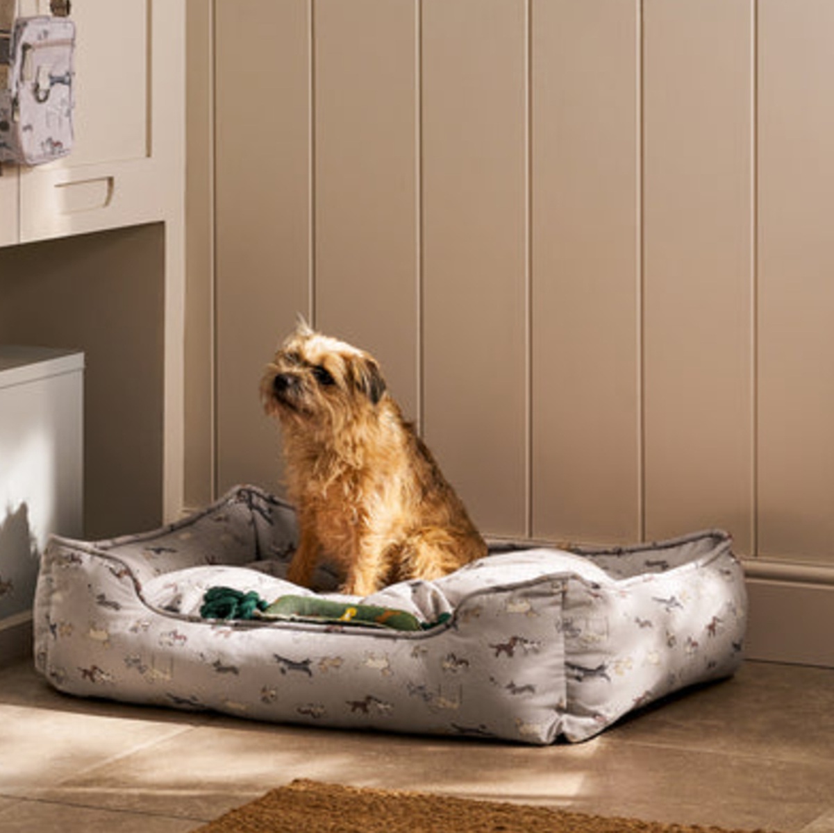 Pet Bed: 68cm x 46cm Doggy Daycare Pet Bed, Cotton