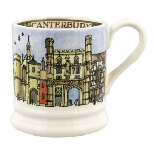 Mug: 1 x 300ml Emma Bridgewater Canterbury 1/2 Pint Mug, Ceramic