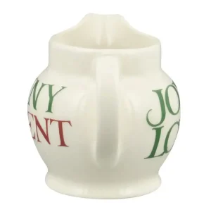 Christmas Tree Decoration: 1 x 60ml Emma Bridgewater Christmas Toast A Tiny Present Tiny Jug Boxed, Ceramic