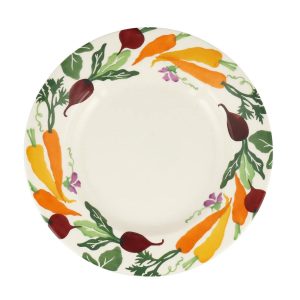 Dinner Plate: 1 x 26cm Emma Bridgewater Carrots and Beets Plate, Ceramic