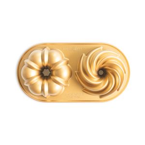 Bundt Pan: Classic Bundt, 5 Cups, Gold