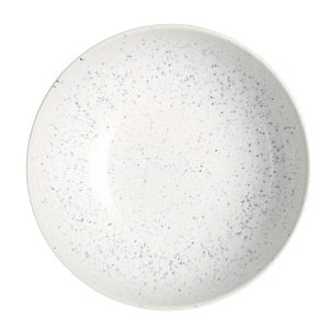 Breakfast Bowl: 1 x 17cm Denby Studio Blue Chalk Cereal Bowl, Stoneware