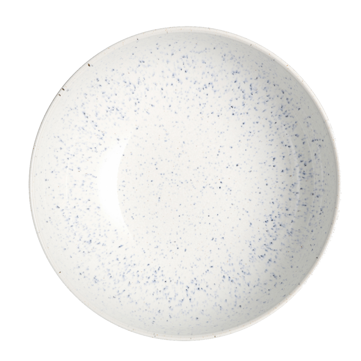 Breakfast Bowl: 1 x 17cm Denby Studio Blue Chalk Cereal Bowl, Stoneware - Image 2