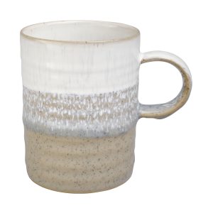 Mug: 1 x 370ml Denby Kiln Ridged Mug, Stoneware