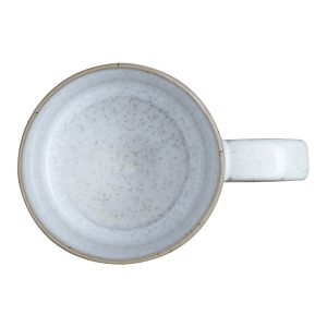 Mug: 1 x 295ml Denby Kiln Small Ridged Mug, Stoneware