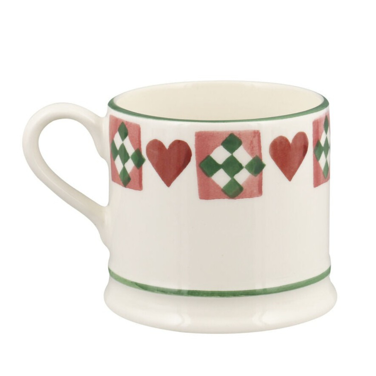 Mug: 1 x 175ml Emma Bridgewater Pink Quilts Small Mug, Ceramic - Image 3