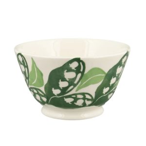 Dip Bowl: 12.5cm Emma Bridgewater Lily Of The Valley Small Old Bowl, Ceramic