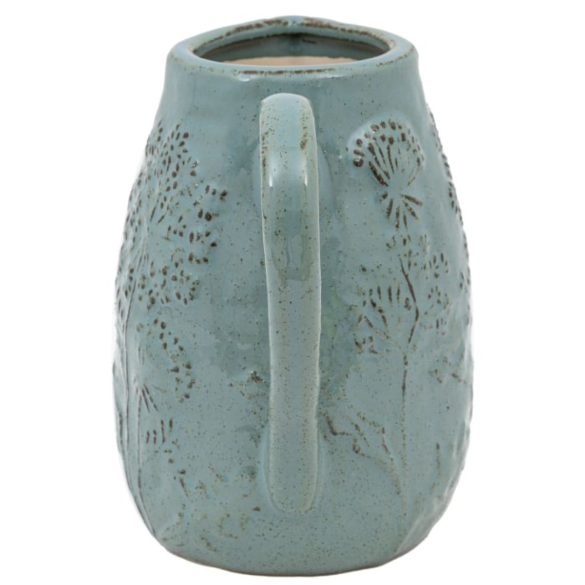 Jug: 1 Litre Meadow Embossed Jug, Ceramic - Image 5
