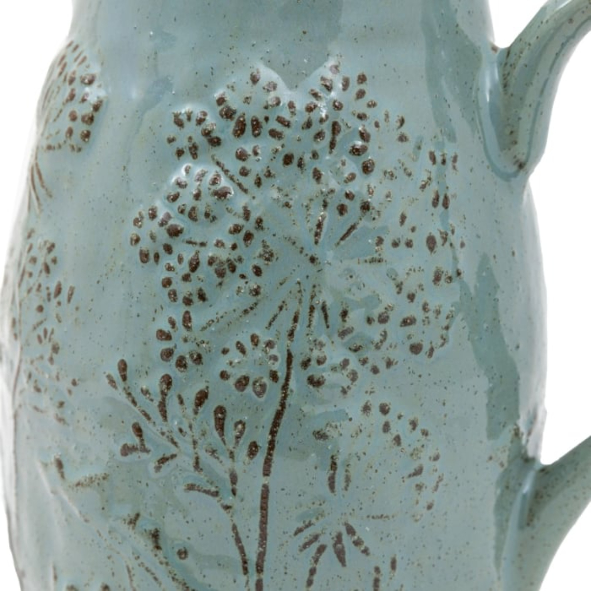 Jug: 1 Litre Meadow Embossed Jug, Ceramic - Image 6