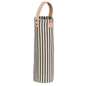 Bottle Cooler: 32cm Kimmeridge Bottle Bag Moss Green, Cotton
