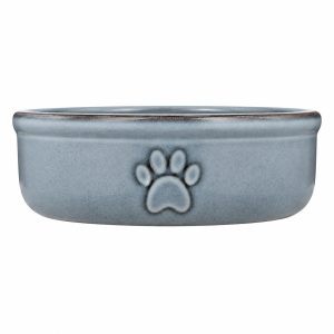 Dog Bowl: 15cm Mason Cash Reactive Paw Bowl, Stoneware