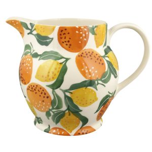 Jug: 3.125 Litre Emma Bridgewater Oranges & Lemons 6 Pint Jug, Ceramic