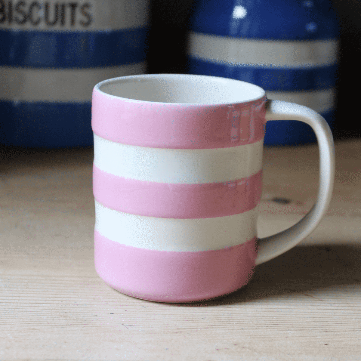 Mug: 1 x 280ml / 10oz Mug Cornishware Summer Rose, Ceramic - Image 3