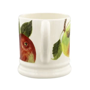 Mug: 1 x 300ml Emma Bridgewater Apples 1/2 Pint Mug, Ceramic