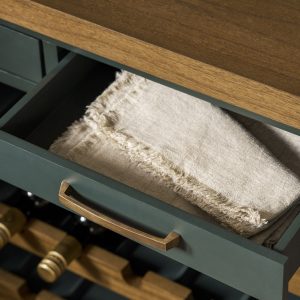 Bottle Rack: 28 Bottle Walcote Wine Rack, Forest Green