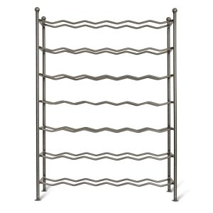 Bottle Rack: 42 Bottle Farringdon Wine Rack, Dark Grey