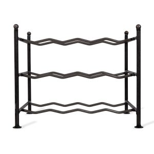 Bottle Rack: 12 Bottle Farringdon Wine Rack, Black