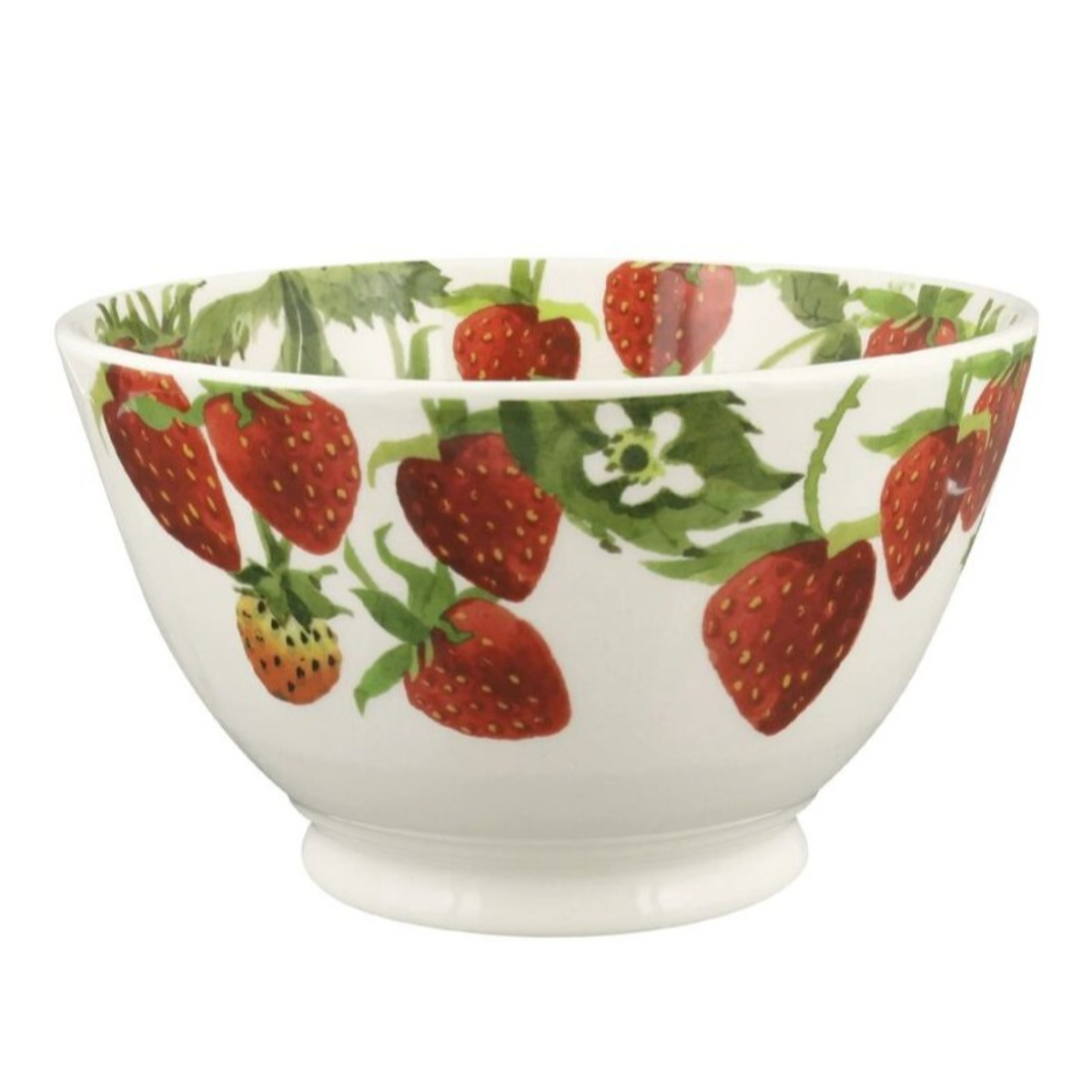 Dip Bowl: 16cm Emma Bridgewater Strawberries Medium Old Bowl, Ceramic - Image 4