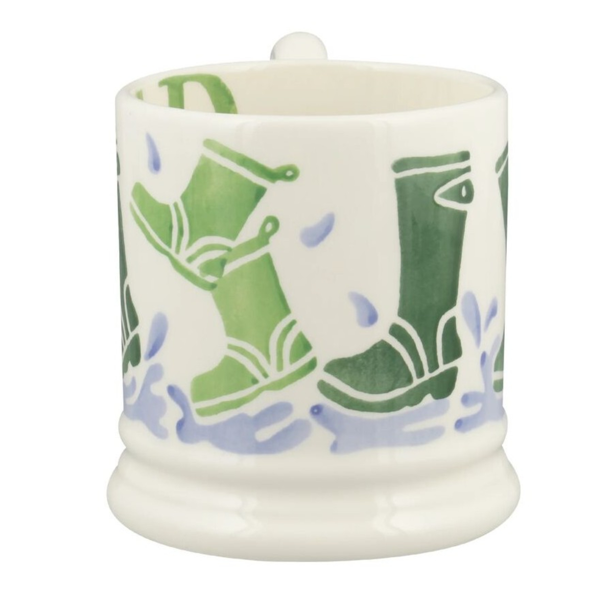Mug: 1 x 300ml Emma Bridgewater Wellies Dad 1/2 Pint Mug, Ceramic - Image 4