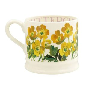 Mug: 1 x 175ml Emma Bridgewater Flowers Buttercup Mug, Ceramic