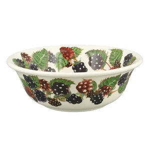 Breakfast Bowl: 16.5cm Cereal Bowl Emma Bridgewater Blackberry, Ceramic
