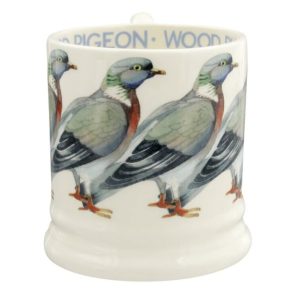 Mug: 1 x 300ml Emma Bridgewater Birds Wood Pigeon 1/2 Half Pint Mug, Ceramic