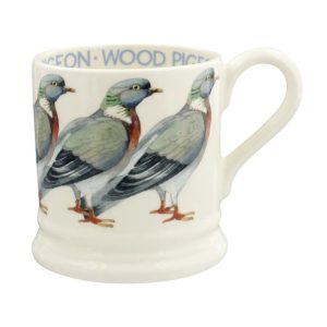 Mug: 1 x 300ml Emma Bridgewater Birds Wood Pigeon 1/2 Half Pint Mug, Ceramic