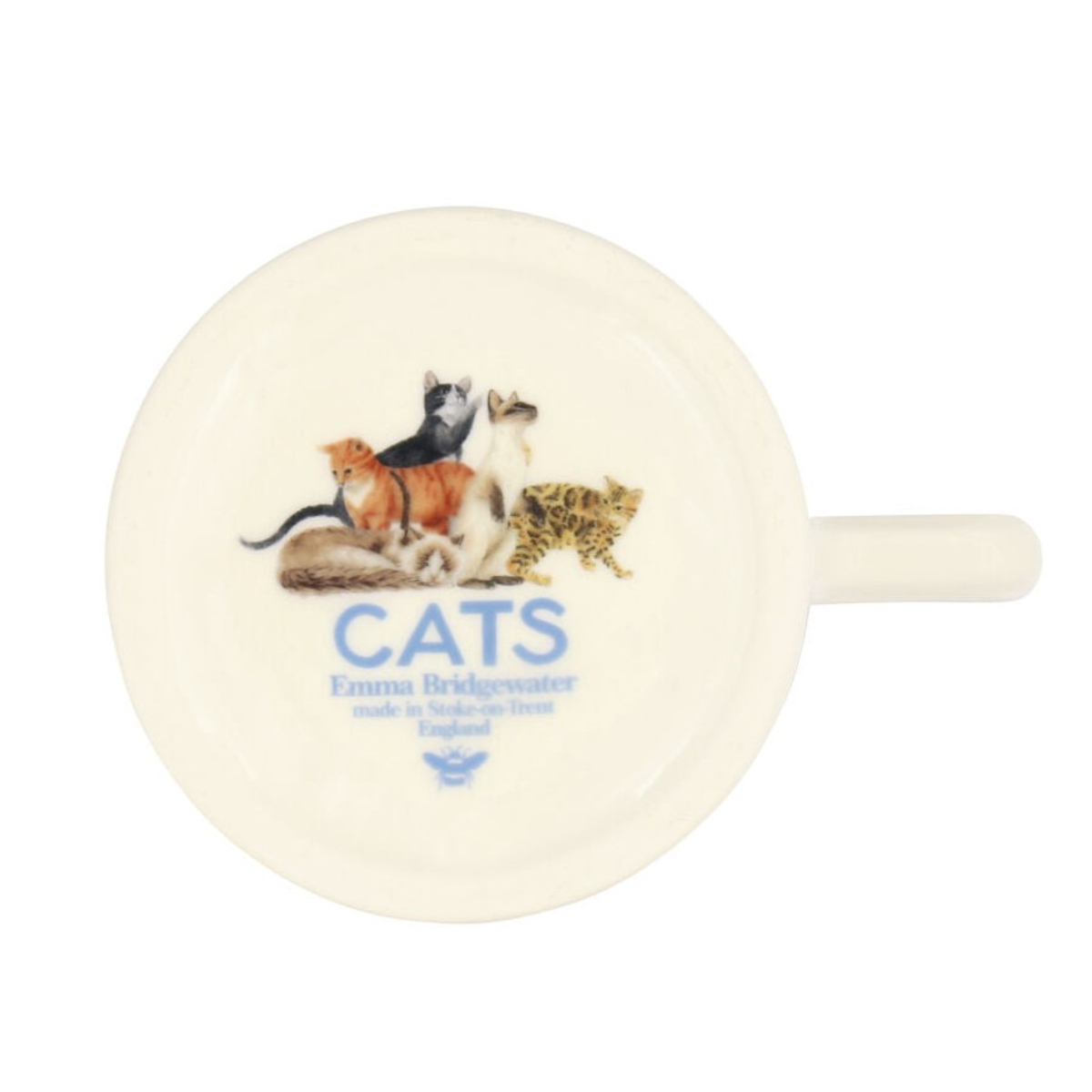 Mug: 1 x 300ml Emma Bridgewater Cats All Over 1/2 Half Pint Mug, Ceramic - Image 6