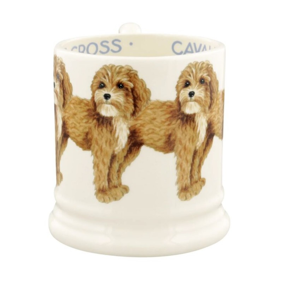 Mug: 1 x 300ml Emma Bridgewater Cavalier Poodle Cross 1/2 Half Pint Mug, Ceramic - Image 3
