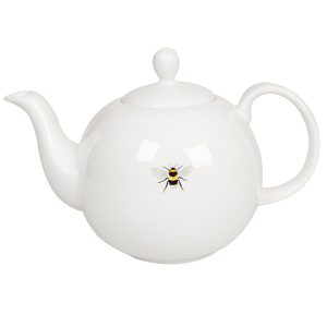 Tea Pot: 4 Cup Sophie Allport Bees Teapot, Fine Bone China