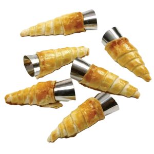 Danish Tubes: 6 x Large Spiral Conical Tubes