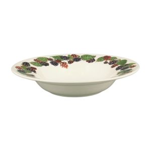 Dessert Plate: 24cm Emma Bridgewater Blackberry Dessert Plate, Ceramic