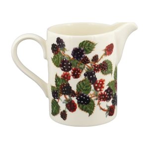Jug: 0.6 Litre Emma Bridgewater Blackberry Medium Straight Jug, Ceramic