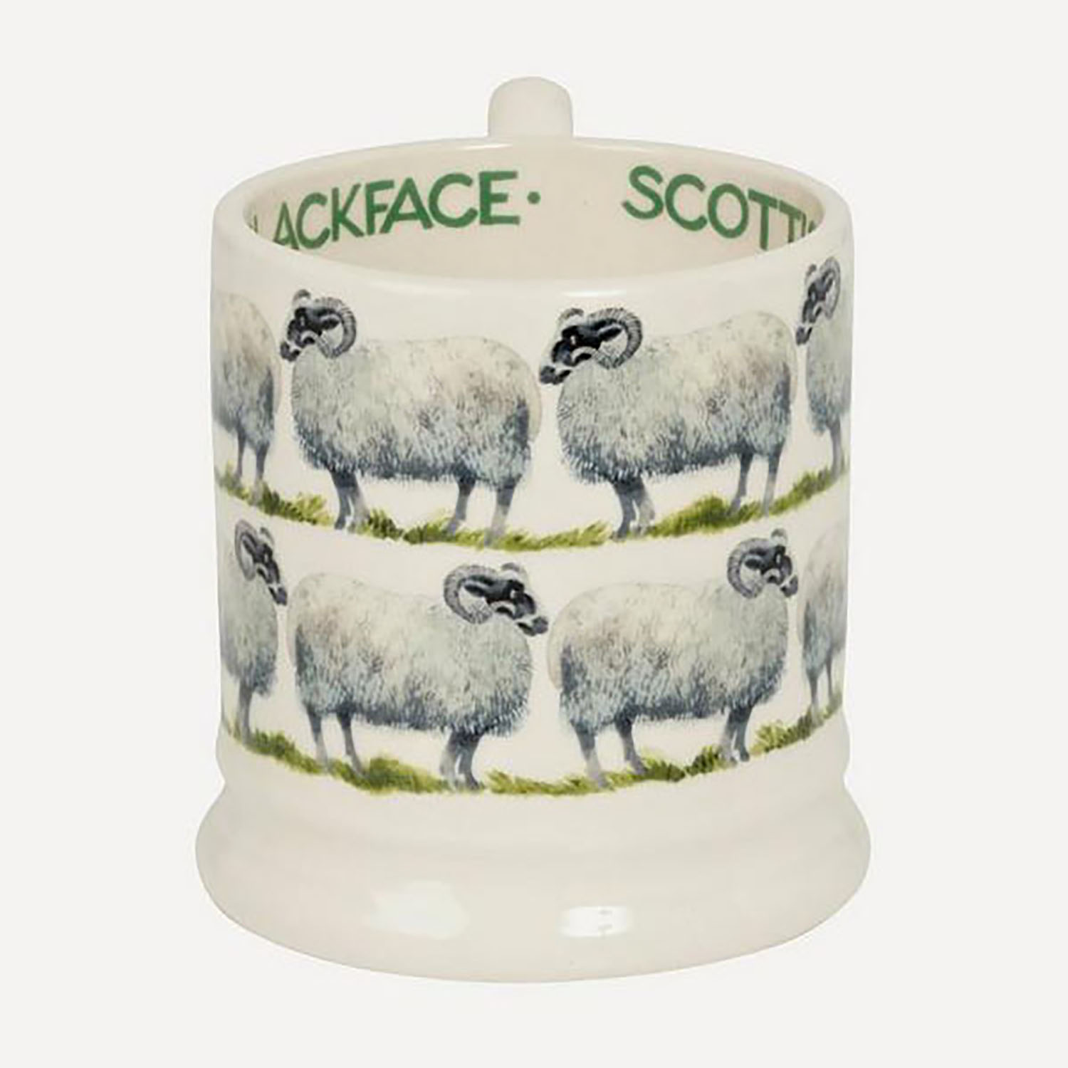 Mug: 1 x 284ml Emma Bridgewater Scottish Blackface Sheep 1/2 Pint Mug, Ceramic - Image 3