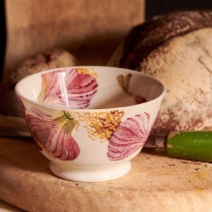 Dip Bowl: 12.5cm Emma Bridgewater Vegetable Garden Garlic Small Old Bowl, Ceramic