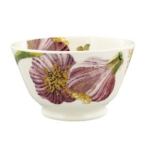 Dip Bowl: 12.5cm Emma Bridgewater Vegetable Garden Garlic Small Old Bowl, Ceramic