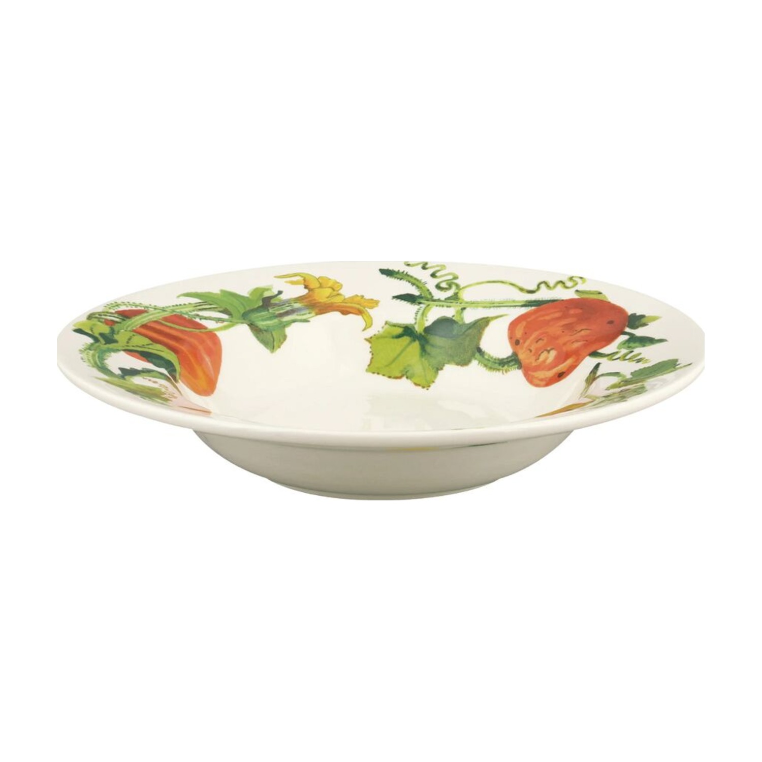 Soup Bowl: 24cm Emma Bridgewater Pumpkins Soup Plate, Ceramic - Image 2