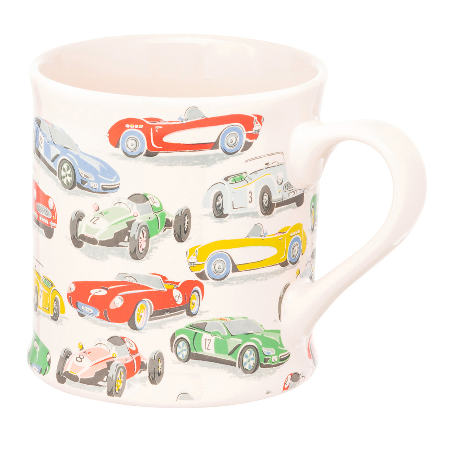 Mug: 1 x 275ml Cath Kidston Vintage Cars Mollie Mug, Ceramic