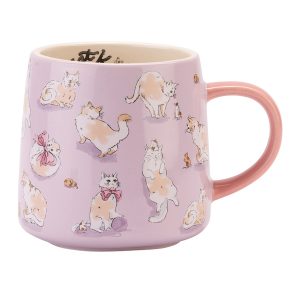 Mug: 1 x 340ml Cath Kidston Cat Kidston Billie Mug, Ceramic