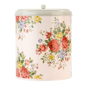 Bread Bin: 1 x Cath Kidston Feels Like Home Bread Storage Bin, Metal