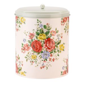 Bread Bin: 1 x Cath Kidston Feels Like Home Bread Storage Bin, Metal