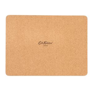 Placemat Set: 4 x Cath Kidston Feels Like Home Placemats, Cork Backed