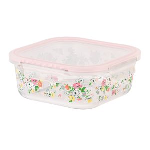 Food Storage Container: 1 x Cath Kidston Feels Like Home Glass Food Container 1.2L, Glass