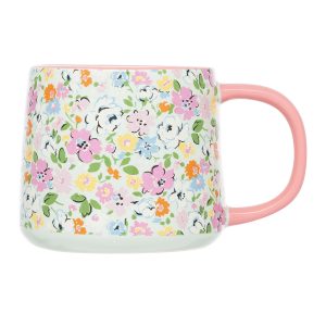 Mug: 1 x 200ml Cath Kidston Feels Like Home Mews Ditsy Mini Billie Mug, Ceramic