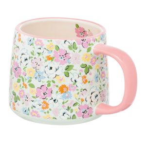 Mug: 1 x 200ml Cath Kidston Feels Like Home Mews Ditsy Mini Billie Mug, Ceramic