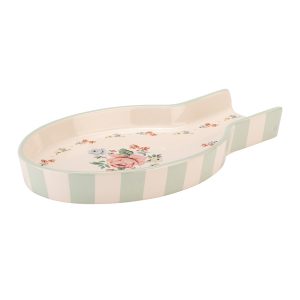 Spoon Rest: 1 x Cath Kidston Feels Like Home Spoon Rest, Ceramic