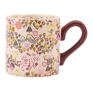 Mug: 1 x 240ml Cath Kidston Home Sweet Home Shortie Mug, Ceramic