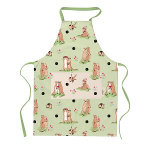 Apron: Cath Kidston Meerkats Easy Adjust Apron, 100% Cotton