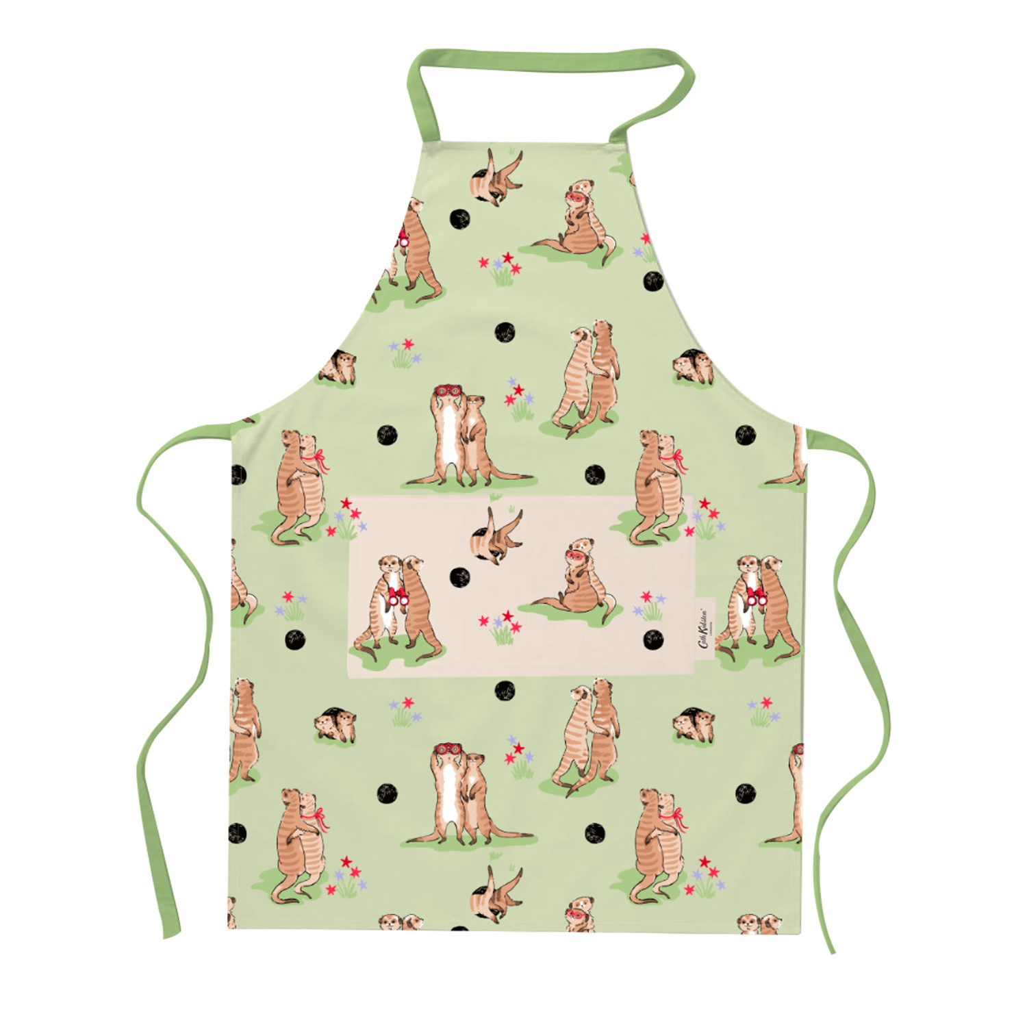 Apron: Cath Kidston Meerkats Easy Adjust Apron, 100% Cotton
